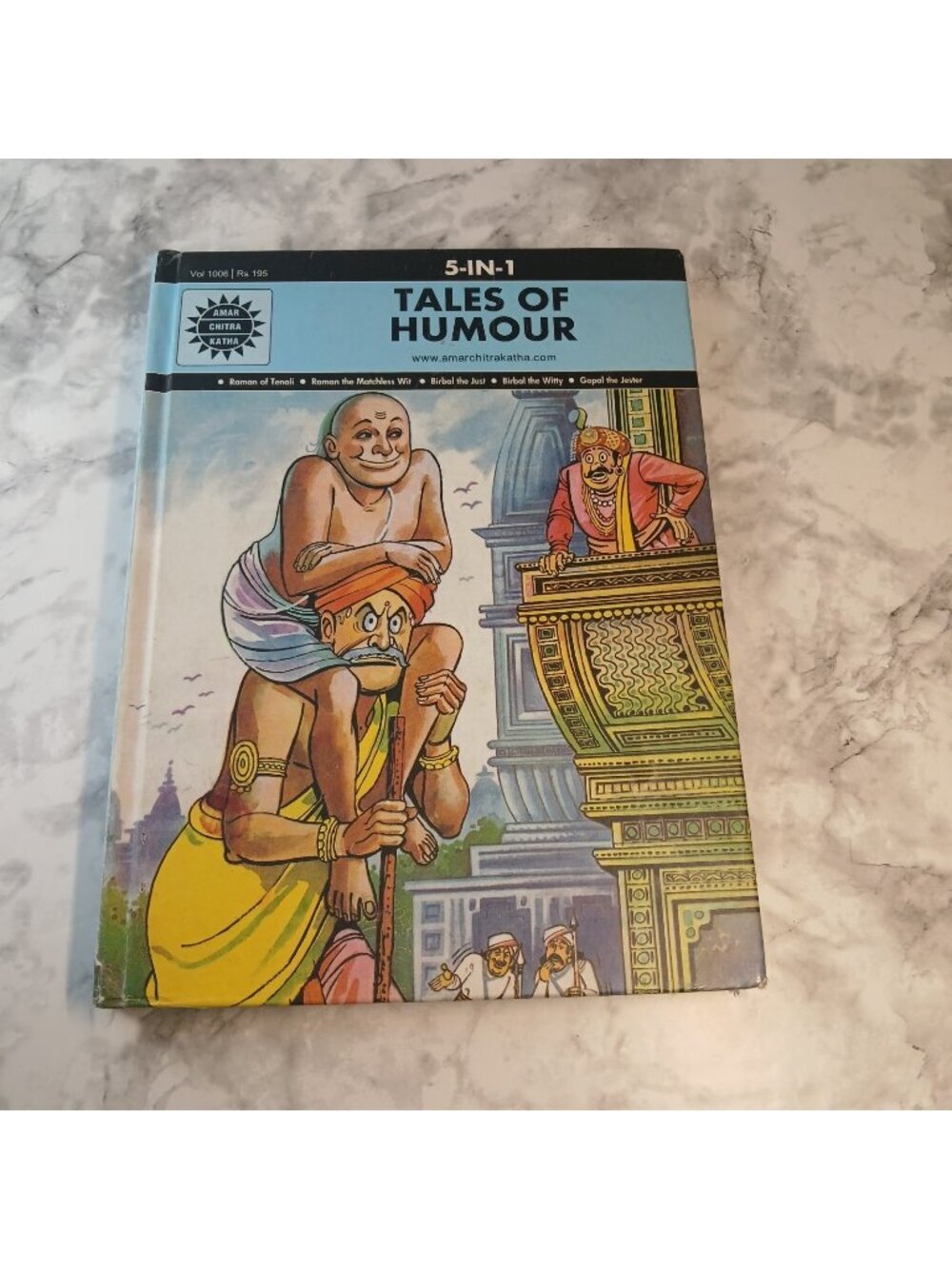 Tales of Humour 5-in-1 Amar Chitra Katha Hardcover Comic Story Collection